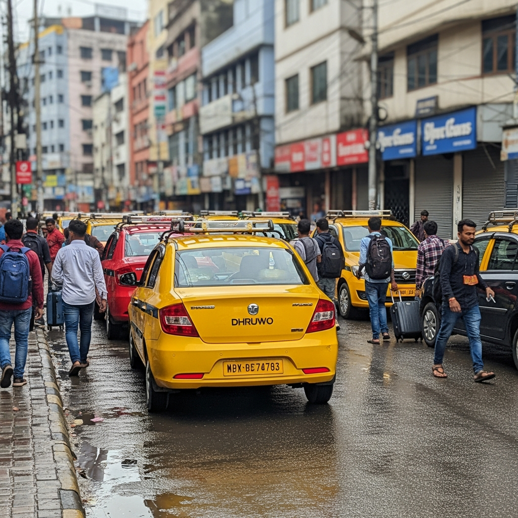 Dhruwo Cabs safe and secure ride-hailing experience